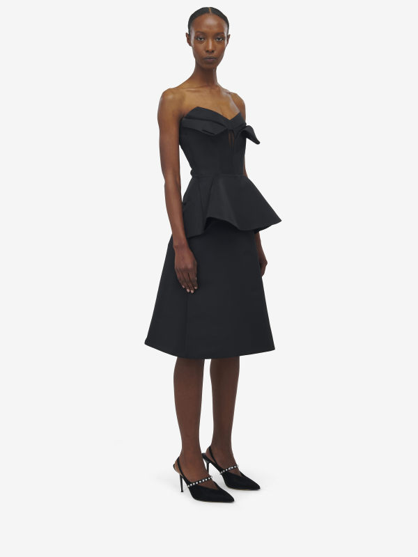 ALEXANDER MCQUEEN - Kickback Midi Skirt - Item 832556QEAGH